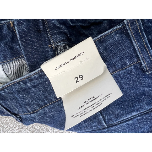 Citizens of Humanity Delena Cargo Jeans Alma Wash Size 29 NWT - Picture 5 of 11